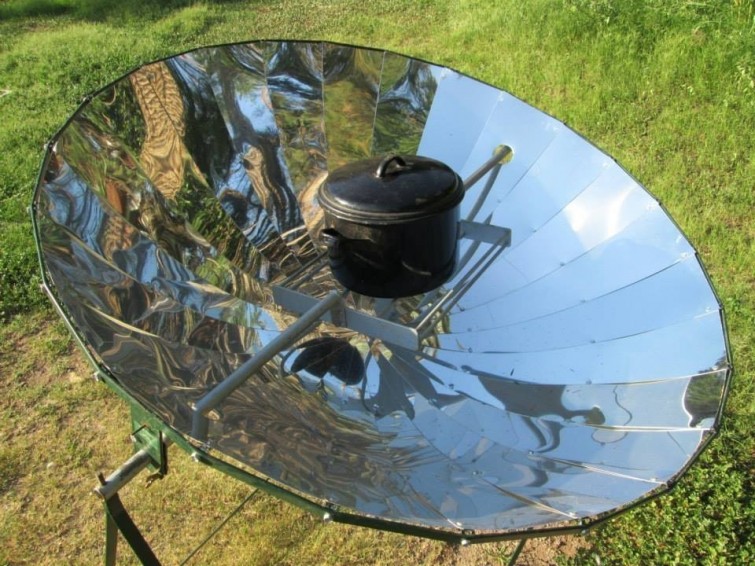 cocina solar industrial